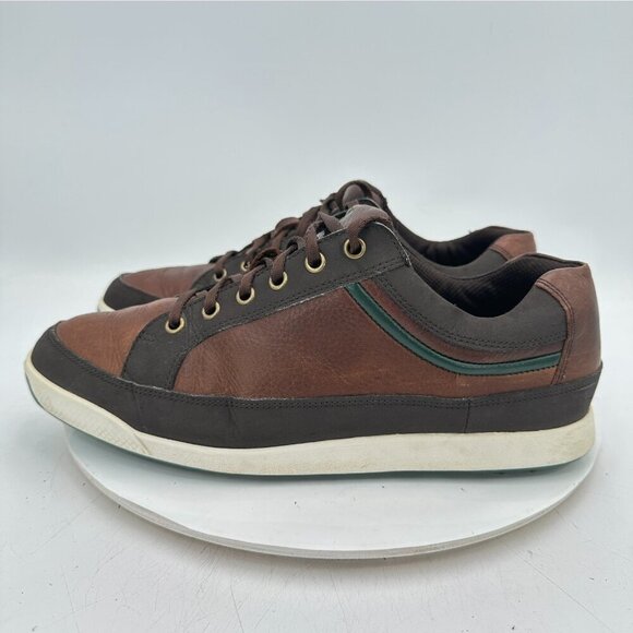 FootJoy Other - FootJoy Contour Casual Men Size 11M 54275 Dark Brown Green Leather Golf Shoes